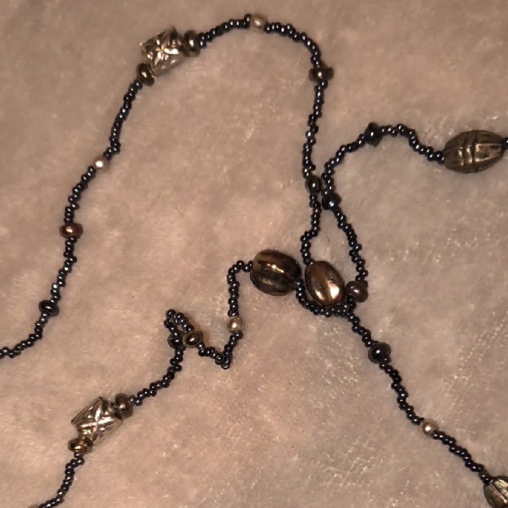 Chic Multicolor Beaded Necklace - image 3